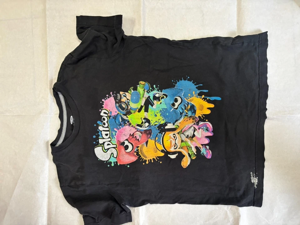 T-Shirt von Old Navy Gr. 152/158 Splatoon - Bild 1 von 4