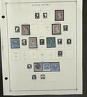 US Stamp Collection 1850-1940 Large selection, many BoB, 590+ all diff M&U