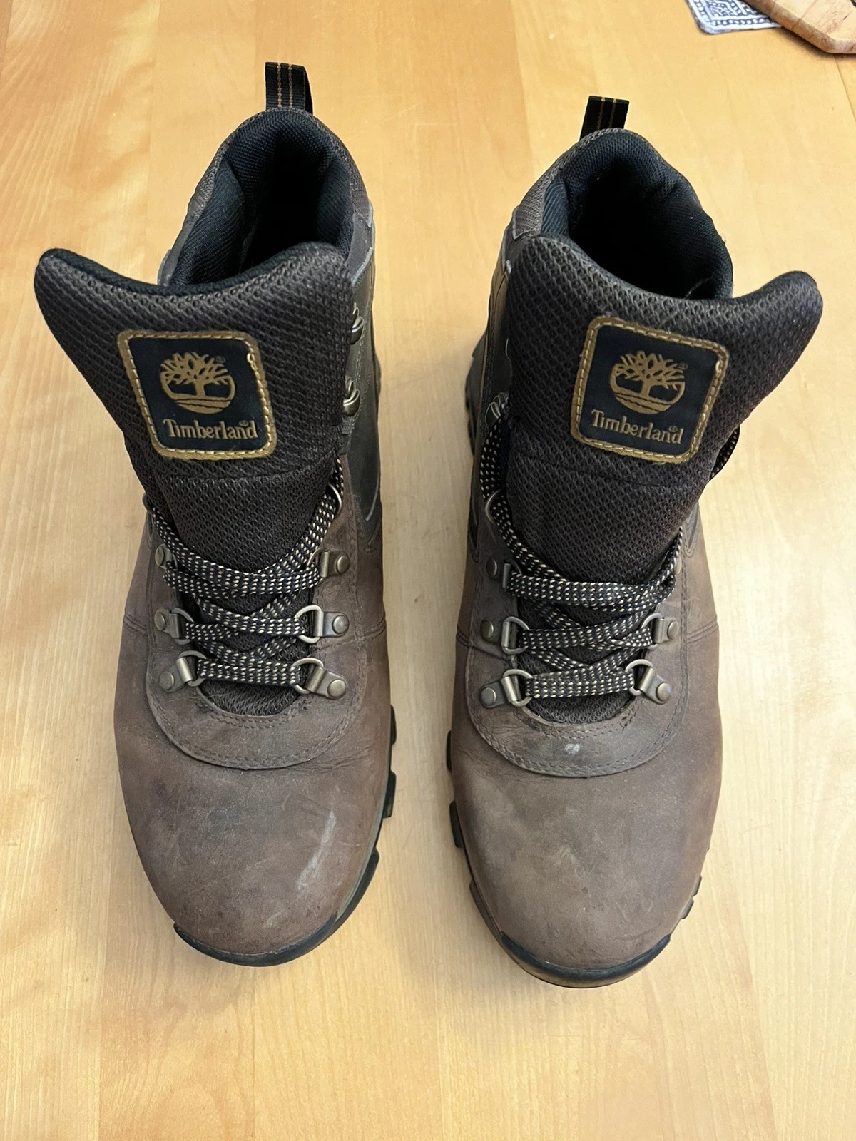 Timberland Mt. Maddsen Hiking Boots Mens Brown Lace-Up Ankle Round Toe - 11