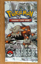 Pokemon Pop Series 8 Pack Booster Pack Factory Sealed New TCG Vintage Rare