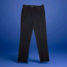 Nine West Women's Straight Leg Skinny Dress Pants Black Size 2
