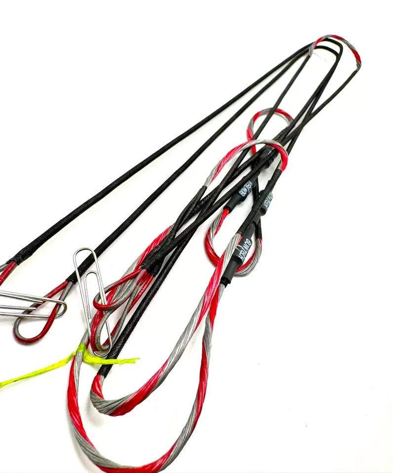 Bowtech Destroyer 350 (Red & Silver) OEM String & Cable (Full Set) Speed Noks - Image 4 of 4