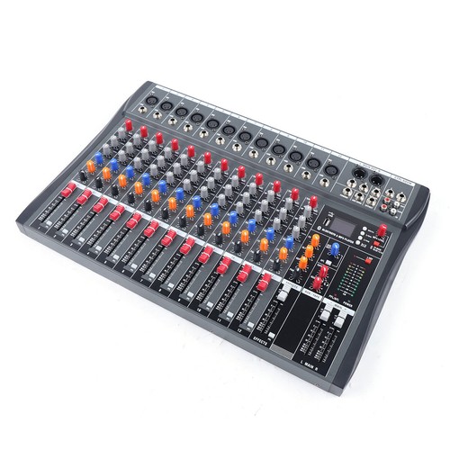 8/12/16 Channel Mixing Console Sound Pro USB Bluetooth Live Studio Audio Mixer - Picture 28 of 44