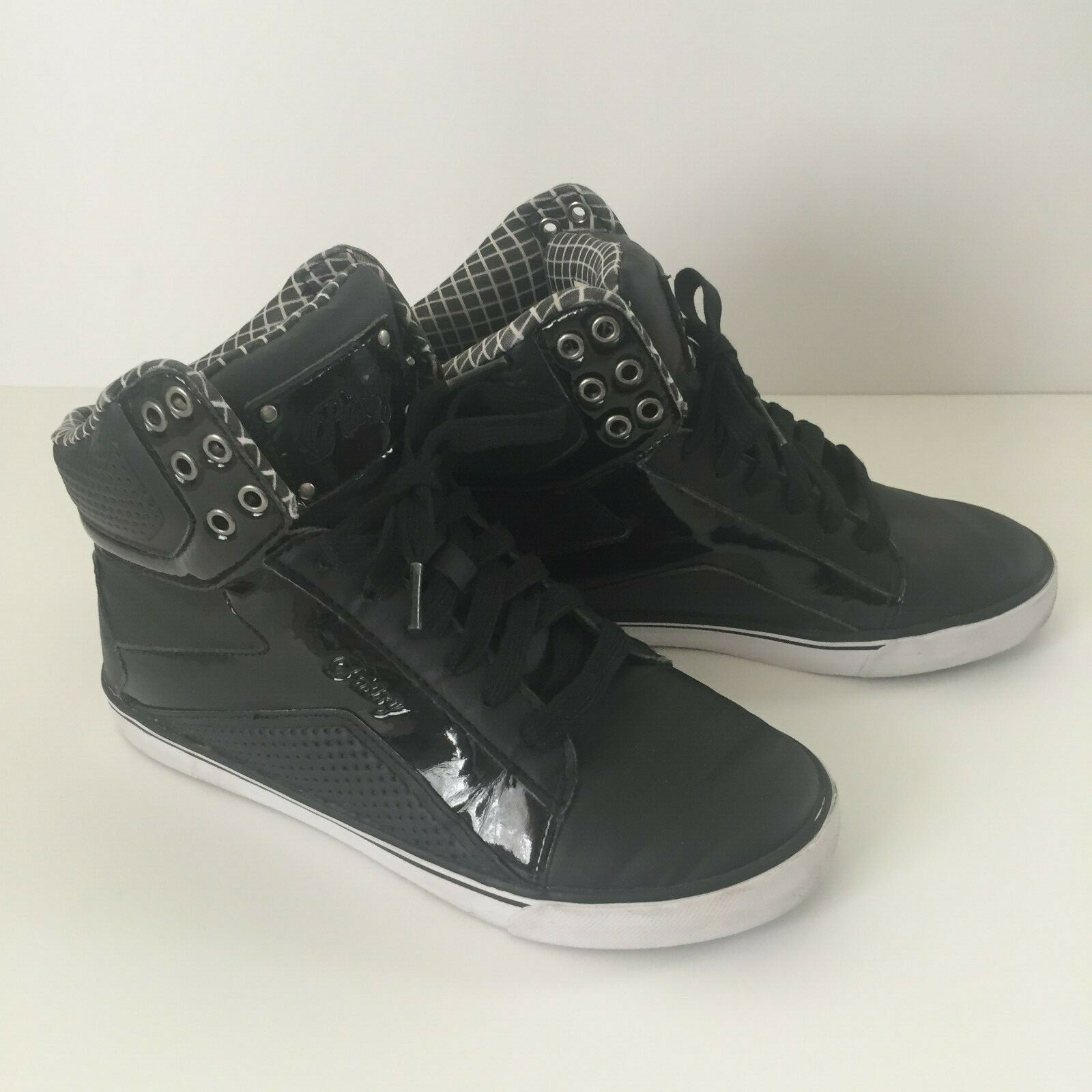 black pastry hip hop shoes