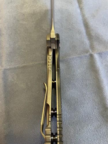 Hinderer XM-18 3.5 Gen 4 Spearpoint W Monkey Edge Frag Scale Upgraded Hardwear - Picture 9 of 14