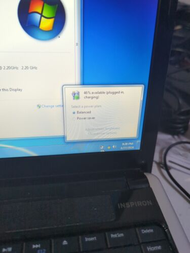 Pink Dell Inspiron (win 7,4gb Ram, 2 Core Cpu, 80gb SSD, Dvd-rw, Wi-Fi, Webcam) - Picture 4 of 4