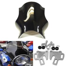 Faro Redondo 7" Universal Moto Moto Mosquitera Humo Parabrisas Parabrisas