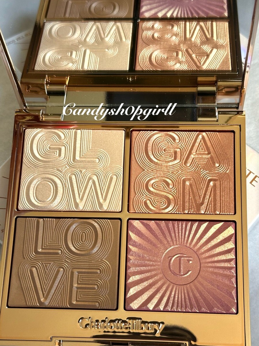 Charlotte Tilbury Glowgasm Face Palette (LIGHTGASM) Bronzer