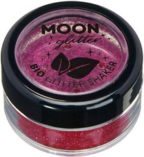 Moon glitter bio glitter shaker, dark rose