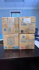 Konica Minolta TN711 Toner Set CMYK Bizhub C654 C754 Genuine OEM New in Box