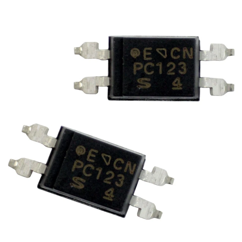 10x Optokoppler Sharp PC123X8YUP06 4-SMD - Bild 1 von 1