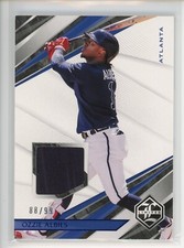 2022 Panini Chronicles Limited Swatches Blue #36 Ozzie Albies Braves /99