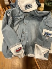 Anime Attack on Titan Denim Jacket Cosplay Hoodie Sweatshirt Hooded Jacket Coat