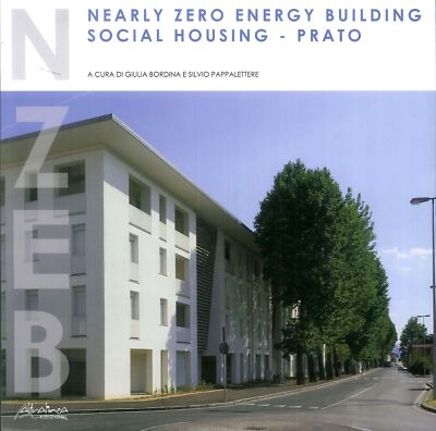 Fast Null Energie Gebäude Sozialwohnungen. Rasen. - [Altralinea Edizioni srl]