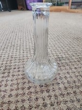 Glass Decorative Heart beaker Vase 6" x 1"