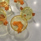 Easter Eggs - Chicks - Fillable Clear Plastic Vintage Lot of 4 — photo 4