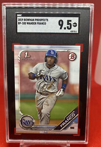 Wander Franco 2019 Bowman #BP-100 Paper Prospects (1st Wander Franco 2019 Bowman #BP-100 Paper Prospects (1st