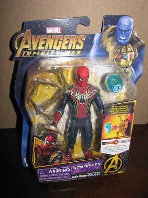 Marvel Avengers Infinity War IRON SPIDER with Infinity Stone