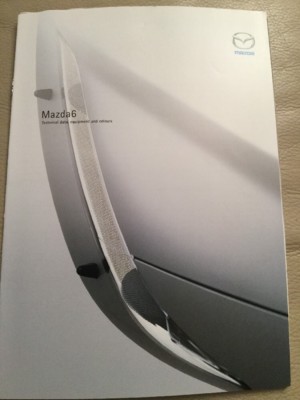 Mazda 6 Technical Data Equipment And Colours - April 2003