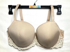 NWD Wacoal Women's 38DDD Embrace Lace Contour Underwire Bra 853191 Sand