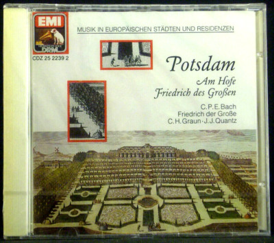 CD Potsdam At Hofe Friedrich Des Großen - C.P.E.Bach , Grey I Condition New I