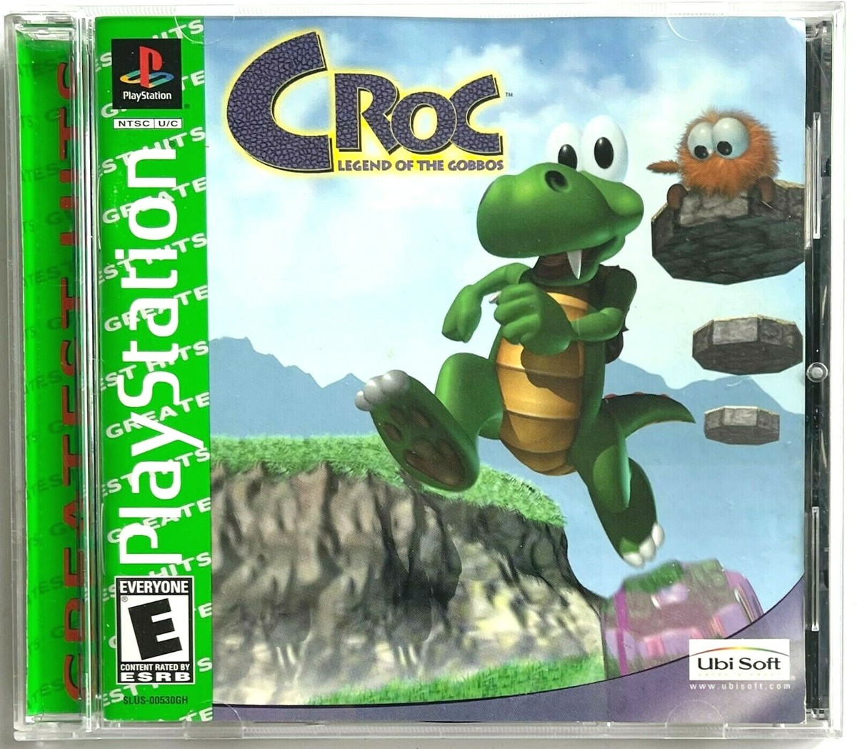 VINTAGE PS1 SONY PLAYSTATION CROC 