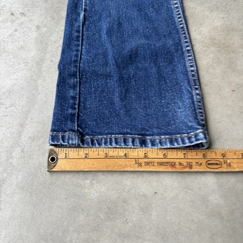 Levis 515 Womens Jeans Size 6 Medium 28x27 Blue Denim Boot Cut Flat Front Casual - Picture 8 of 9