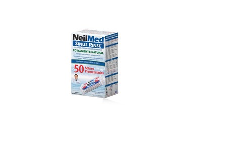 NeilMed Sinus Rinse de 60 unidades para limpieza nasal ideal gripe y alergias - Imagen 2 de 4