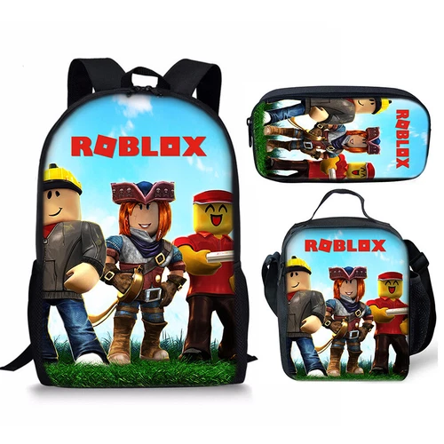 Roblox Game Backpack School Rucksack Shoulder Bag Lunch Bag Pencil Kids Gift new - Picture 10 of 50
