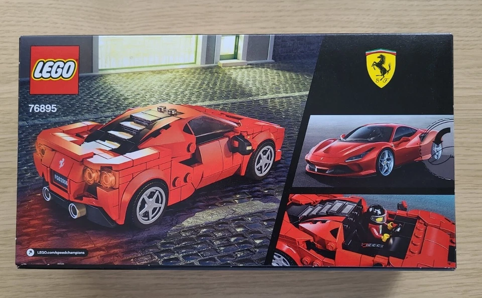 NUEVO EN CAJA - LEGO Speed Champions 76895 Ferrari F8 Tributo coche de carreras sellado - rojo Foto 3 de 3