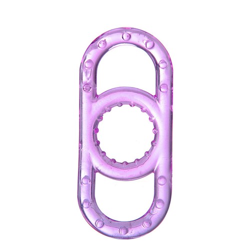 Male Cockring Sex toys Strong Erection Delay Cum Training Silicone Penis Rings - Picture 4 of 15