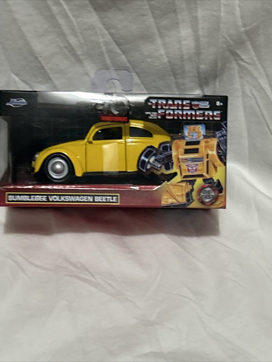 Figurine Transformers Bumblebee Volkswagen Beetle 1/32 Jada Toys - 40th Anniversary