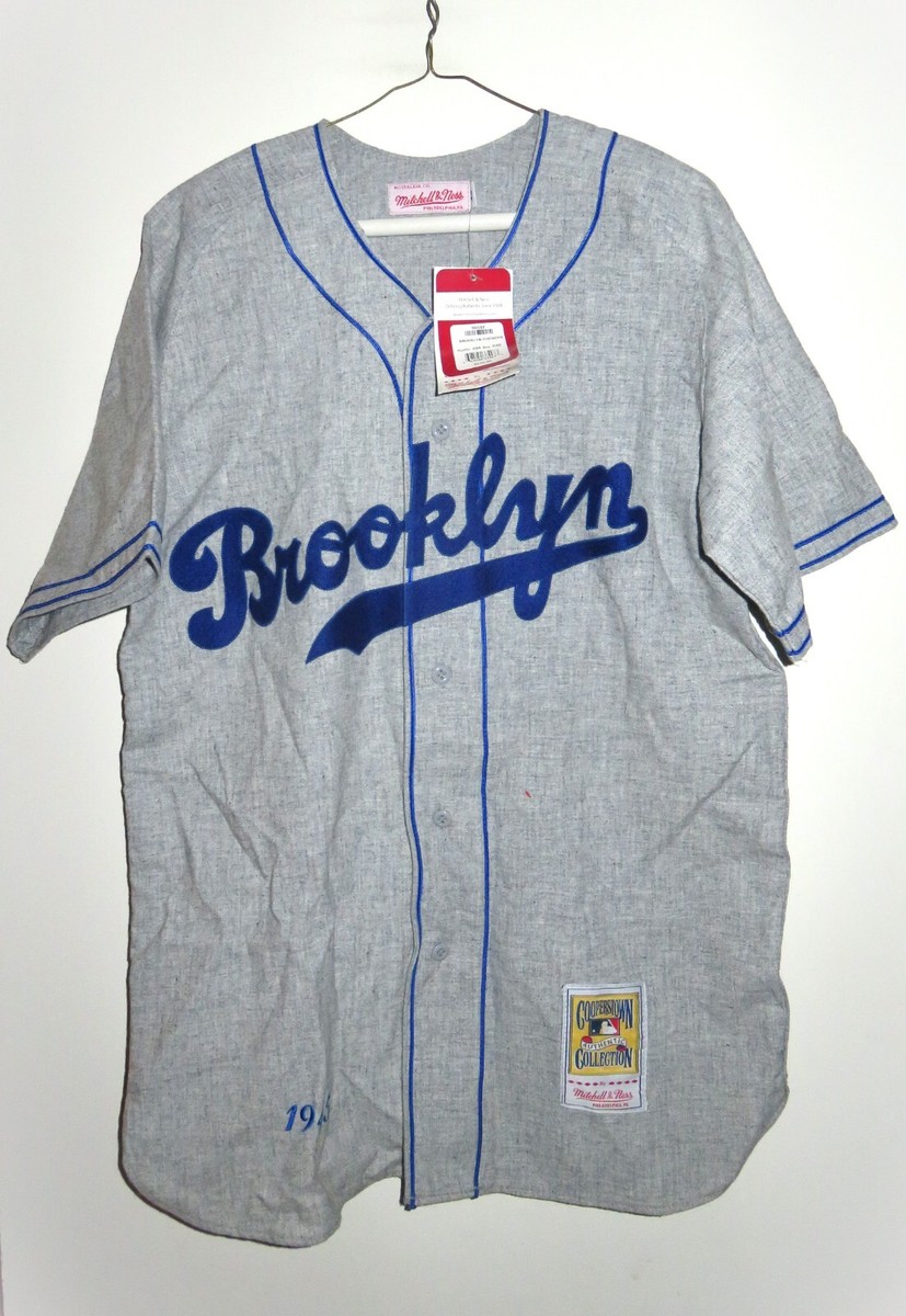 Authentic Mitchell & Ness Brooklyn Dodgers Babe Herman Wool