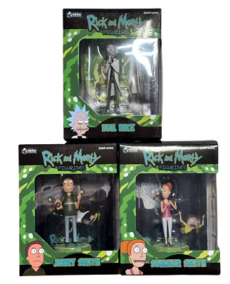 Rick and Morty Eaglemoss Figuren Evil Rick Summer Smith Jerry Smith Auswahl NEU