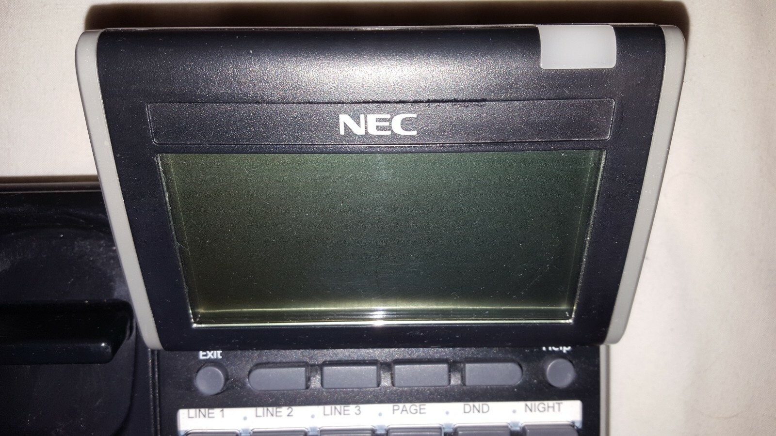 NEC DT300 Series Telephone Base DTL12D1 (BK) TEL, DLV(XD)ZY(BK) eBay