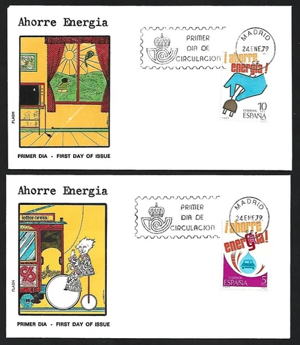 (AOP) Spain 1979 FDC collection (32)
