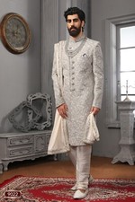 Mens Wedding Bollywood Traditional Wear Designer Mens Sherwani From India