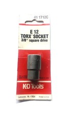 E-12 External Torx Socket 3/8" Easco / K-D Tools *Made in the USA*