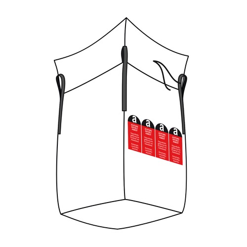 Platten Asbest Big Bag Mineral KMF Entsorgung Plattenbag Transport Sack Dämmung - Bild 9 von 16