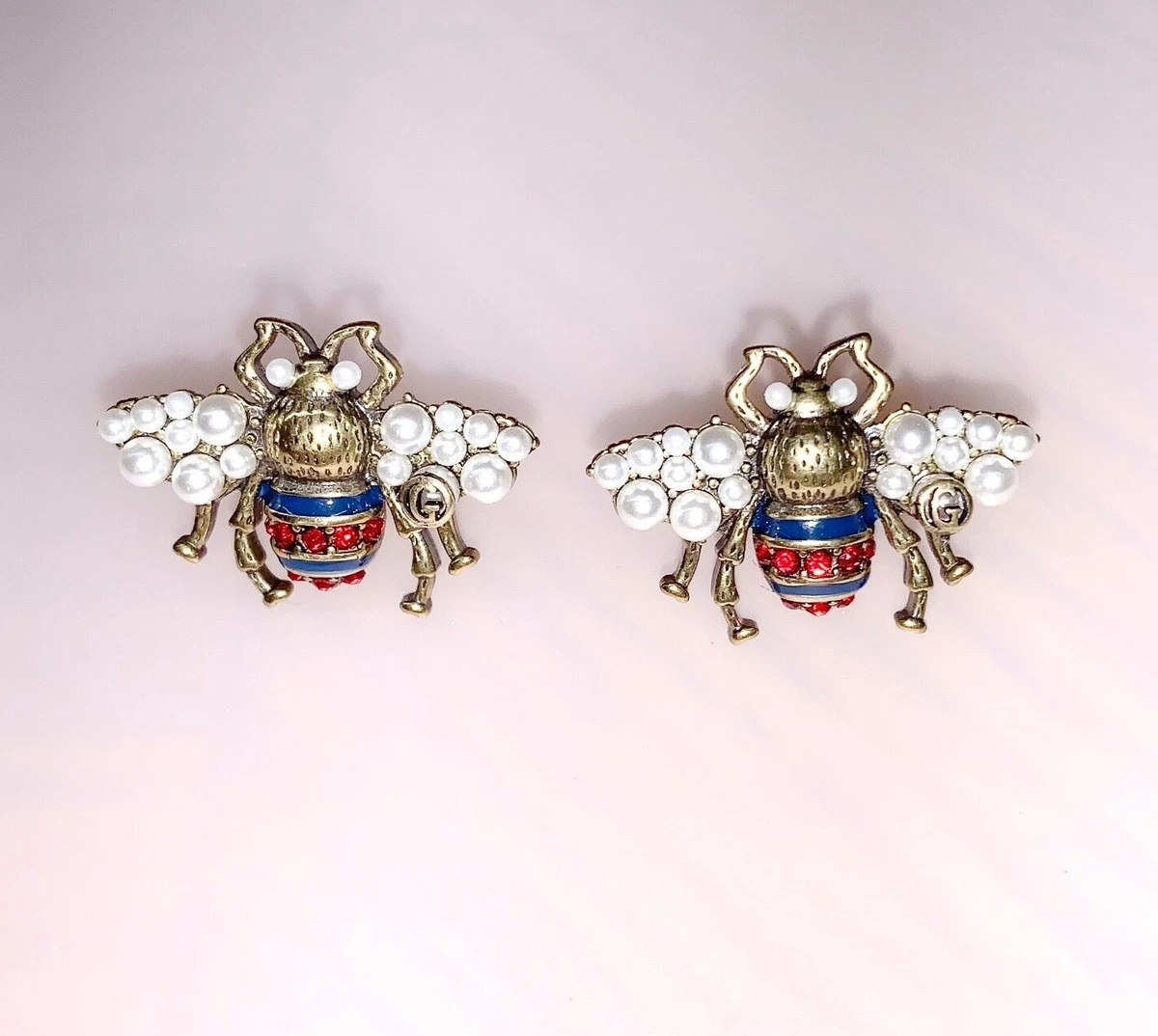 Gucci bug best sale earrings