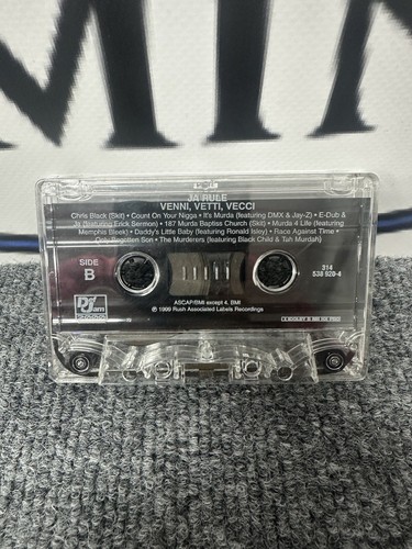 Ja Rule Venni Vetti Vecci Rare Cassette Tape Rap Hip Hop Tested Works Def Jam - Picture 5 of 5