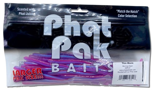 "Señuelo de pesca Robo Worm Estilo Drop Shot Finura cola recta gusano lubina 30ct 6" - Imagen 4 de 24