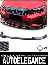 Frontspoiler Splitter Lippe Sport Carbon-Look Geeignet für BMW Serie 3 G20