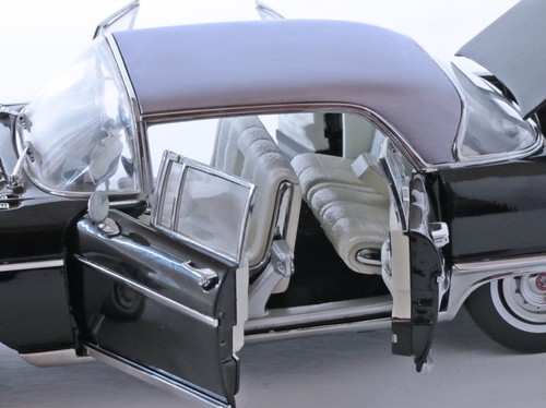 (Rare) Sun Star 57 Black/Silver Cadillac Eldorado Brougham 1:18 Die Cast-No Box - Picture 13 of 19