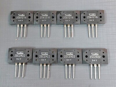 8 X Matched SANKEN 2SC2922 2SA1216 transistor | eBay 8 X Matched SANKEN 2SC2922 2SA1216 transistor | eBay