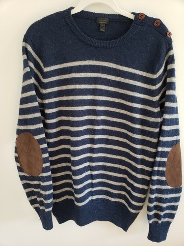 Men's J. Crew Rustic Merino Wool Elbow 