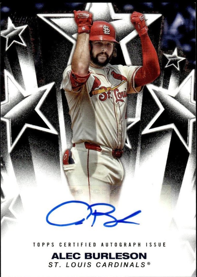 2025 Topps Series 1 - Alec Burleson #BSA-AB - 1 of 1