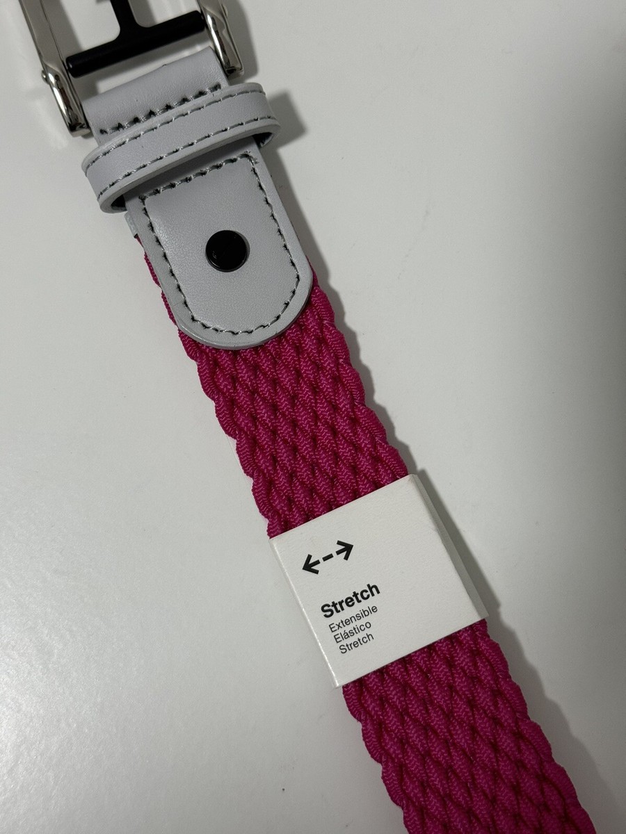 Nike Stretch Woven Womens Golf Belt Pink 13115636 Small NWT  display picture 2