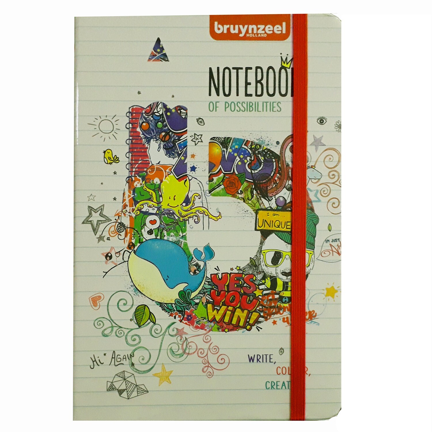 BRUYNZEEL PAPER A5 Notebook of Possibilities 80 g/m2, 160 Pages Royal Talens