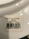 Donna Karan Platimun Voile Dinner Plate. NEW. — photo 4
